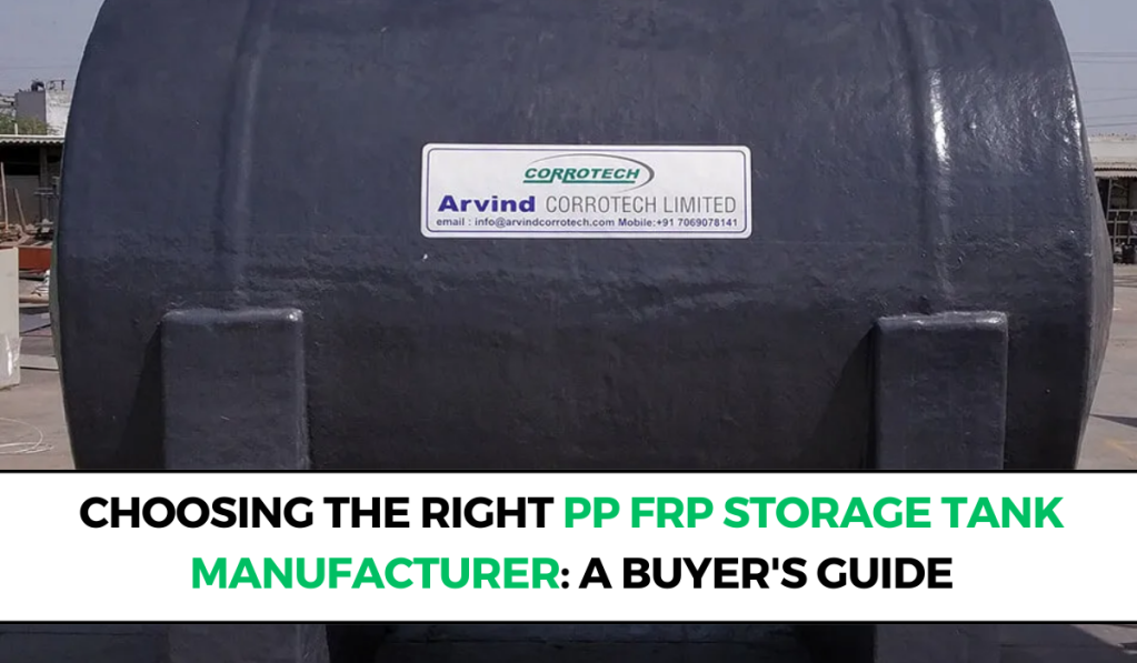 PP FRP storage tank manufacturer